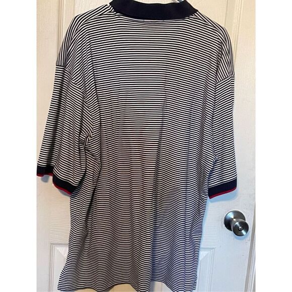 Ashworth Mens Multicolor Cotton Stripe Golf Polo Shirt Size XXL - Picture 12 of 12